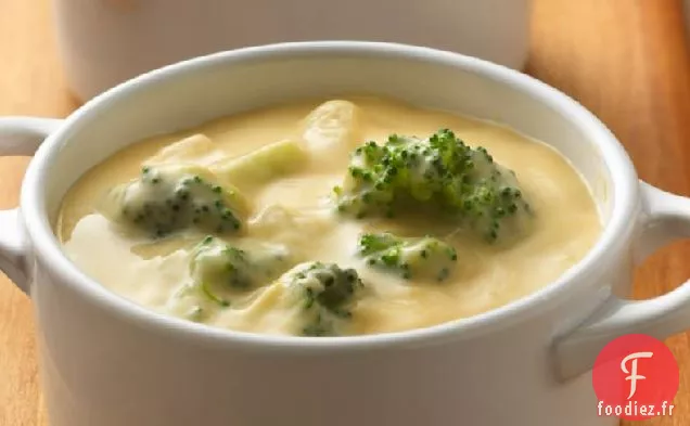 Livre de cuisine Sain pour le Cœur Soupe au Brocoli et au Fromage