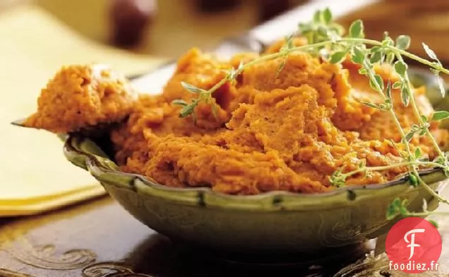 Tartinade de Carottes Rôties et d'Herbes