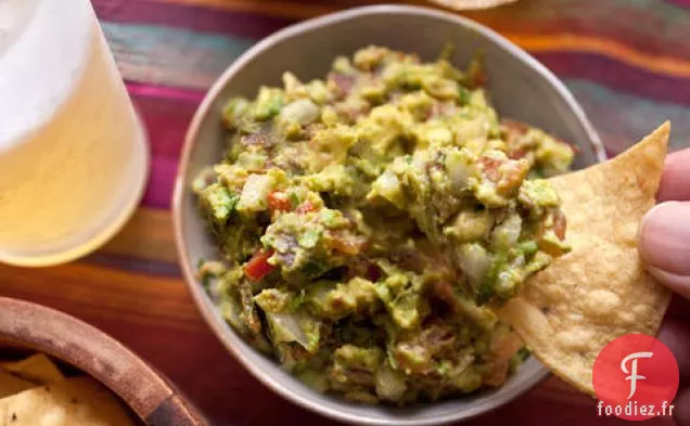 Guacamole au Bacon et à la Tomate