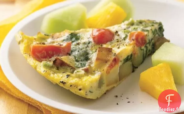 Frittata aux Épinards