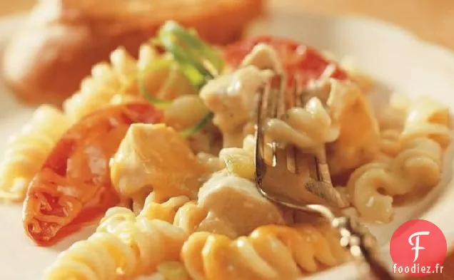 Casserole de Poulet au Fromage et Rotini
