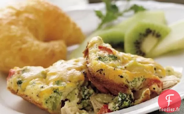 Cuisson au Poulet au Fromage et au Brocoli