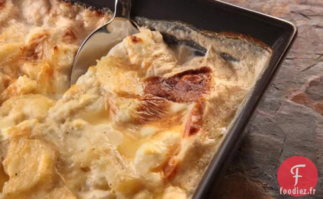 Gratin de Pommes de Terre à la Chèvre