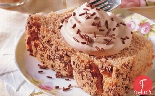 Gâteau d'Ange Moka Faible en gras