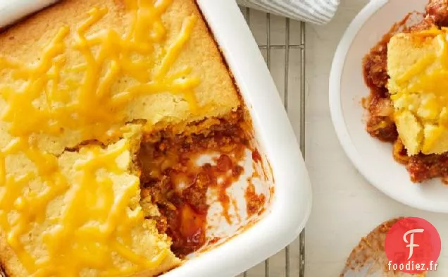 Casserole de Pain de Maïs Garnie de Joe Sloppy
