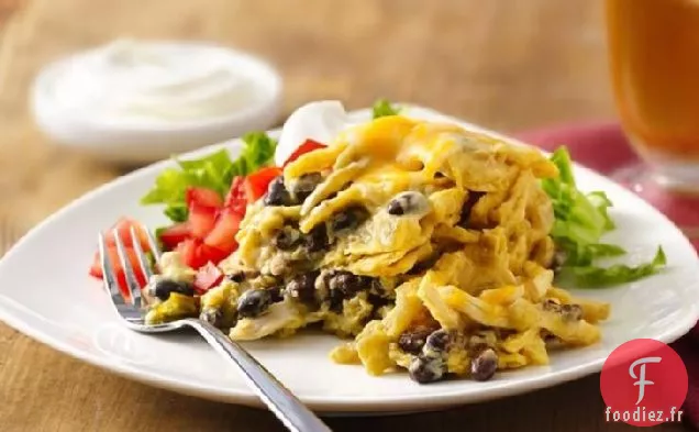 Cocotte d'Enchilada de Poulet au Chili Vert à la Mijoteuse