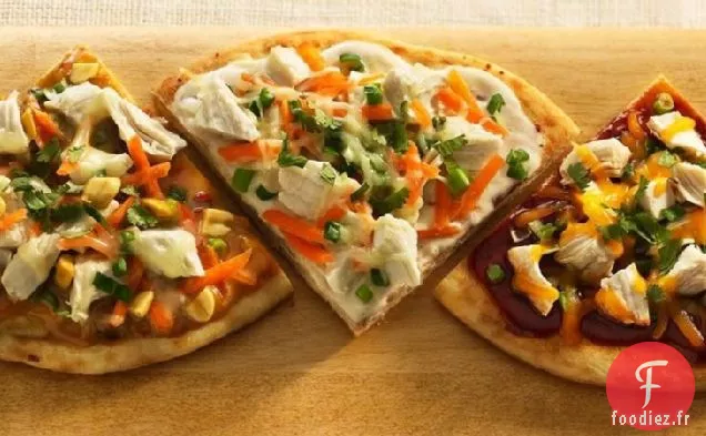 Pizza Thaïlandaise Grillée Épicée