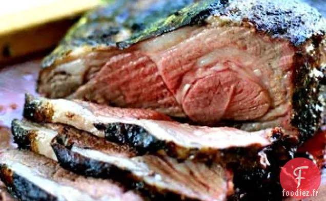 Gigot d'Agneau Grillé au Beurre