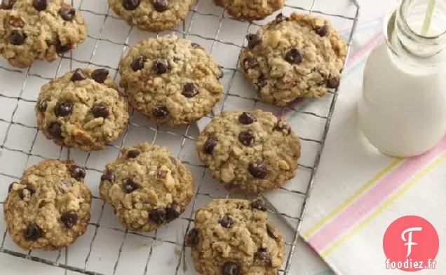 Biscuits à l'Avoine et aux Pépites de Chocolat