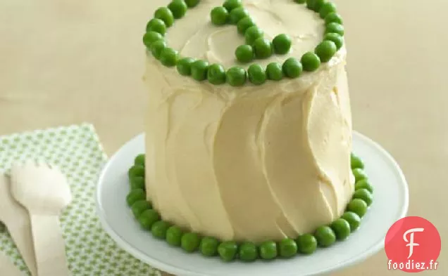 Gâteau Smash aux Pois et Carottes