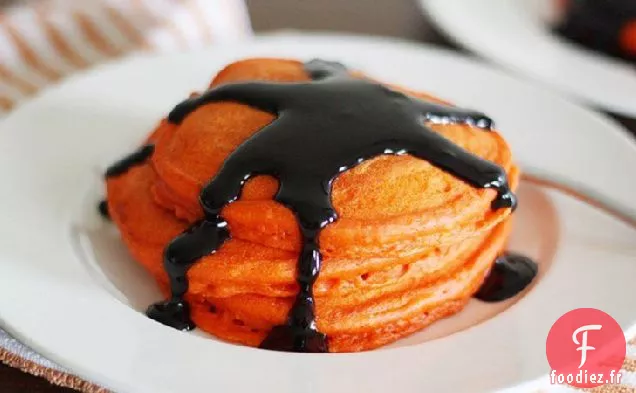 Crêpes à la Citrouille au Sirop de Cannelle Noire
