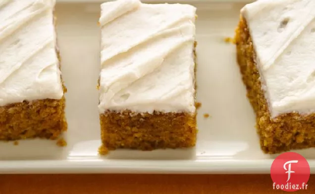 Barres de Citrouille (Farine Blanche de Blé Entier)