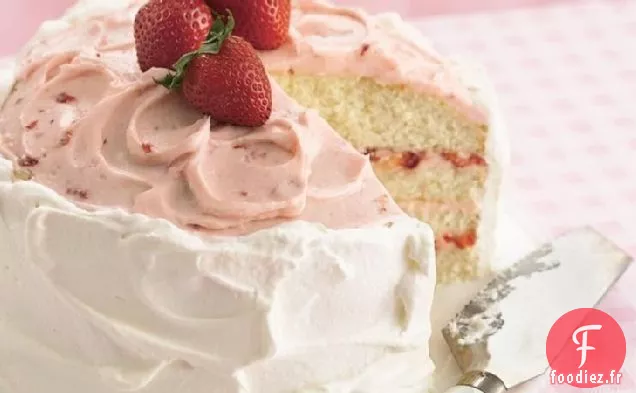 Gâteau à la Fraise et au Citron Vert