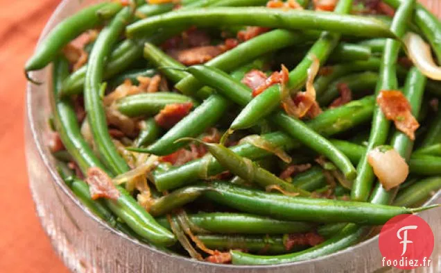 Haricots Verts au Bacon Fumé