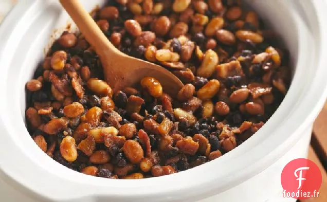 Pot à bière à Trois Haricots à Mijoteuse