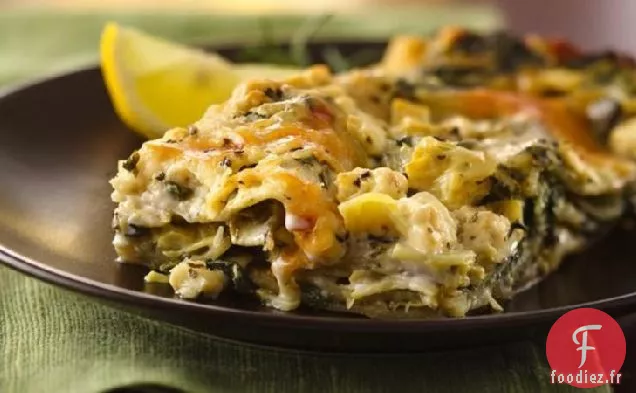 Lasagne Artichaut-Épinards