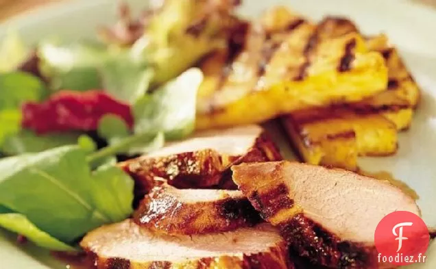 Filet de Porc Teriyaki Grillé et Ananas