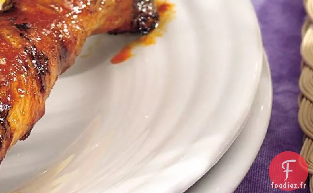 Poulet grillé avec Salsa Chipotle-Avocat