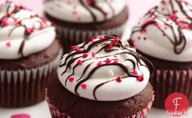 Cupcakes Parfaits pour la Saint-Valentin
