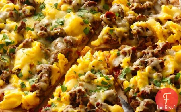 Pizza Mexicaine Sans Gluten pour le Petit-déjeuner