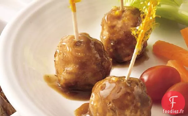 Boulettes de Viande à l'Oignon Français à la Mijoteuse