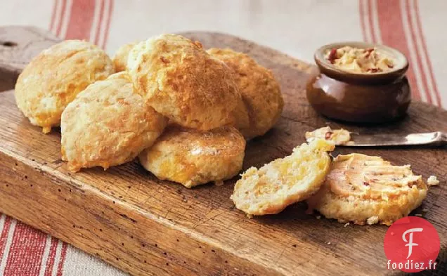 Biscuits au Fromage au Beurre Chipotle