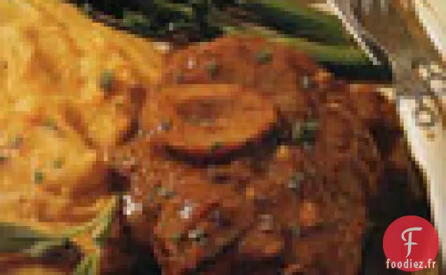 Jarrets de Veau aux Oignons Caramélisés et Sauge