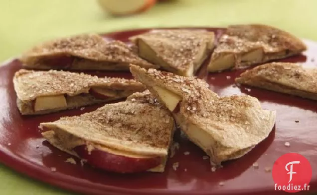 Quesadilla Crémeuse Pomme-Cannelle