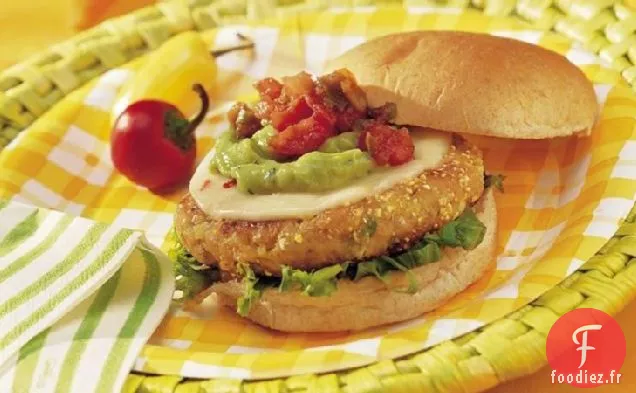 Hamburgers aux Haricots Blancs Piquants