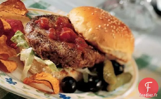 Burgers aux Haricots Noirs de Californie