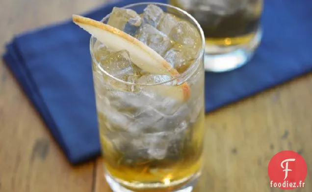 Cocktail de Cidre de Pomme Fumé