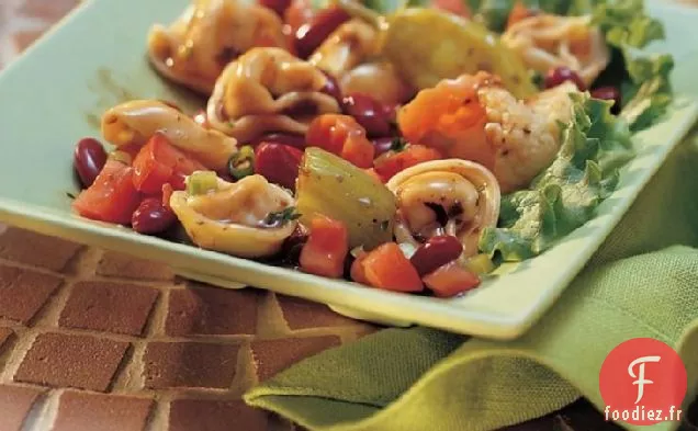 Antipasto Tortellini et Salade de Tomates