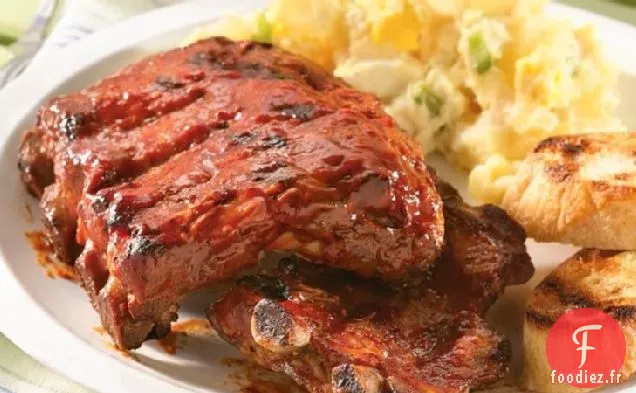 Côtes Levées Grillées à la Mijoteuse