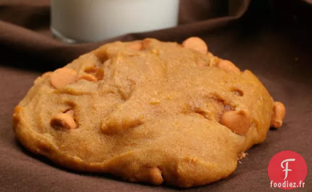 Biscuits à la citrouille avec Chips de Caramel au Beurre