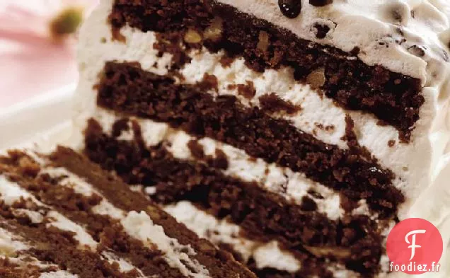 Brownie Torte aux Pépites de Chocolat