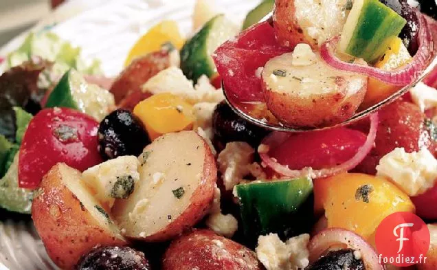 Salade de Pommes De Terre Grecques