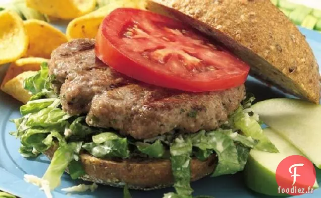 Burgers de Dinde César Grillés