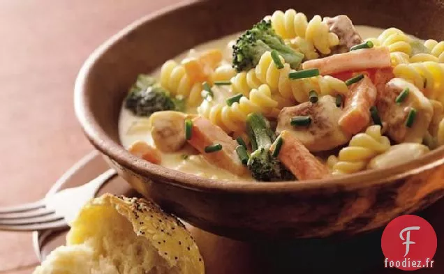 Poulet au Fromage - Ragoût de Pâtes