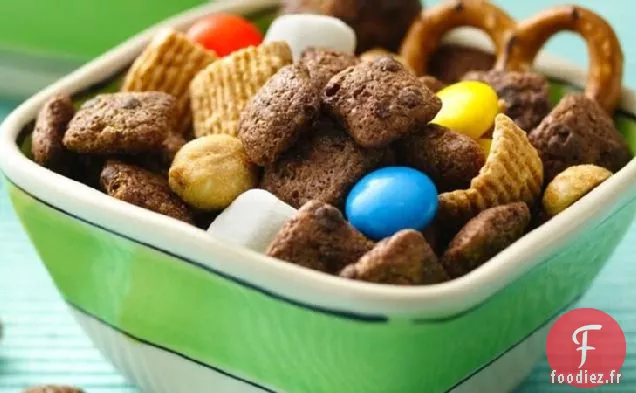 Mélange de Bretzels Croquants au Brownie
