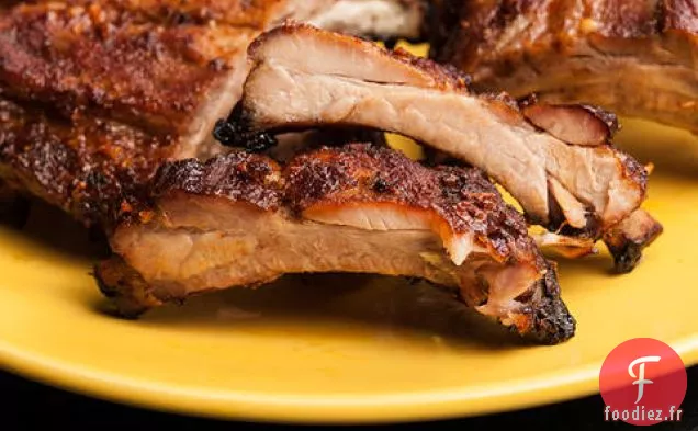 Côtes Levées au Four au Vinaigre et aux Épices