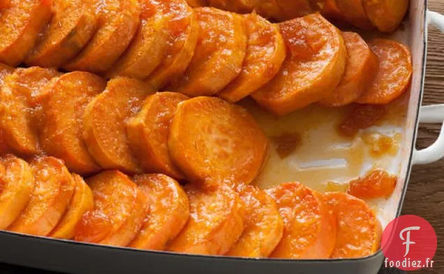 Patates Douces au Gingembre Cuites au Four