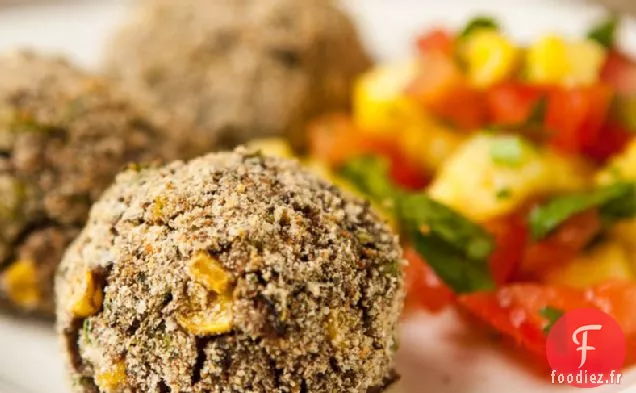 Croquettes de Haricots Noirs