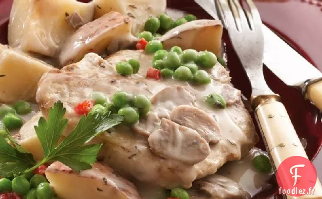 Souper de Côtelettes de Porc à la Mijoteuse