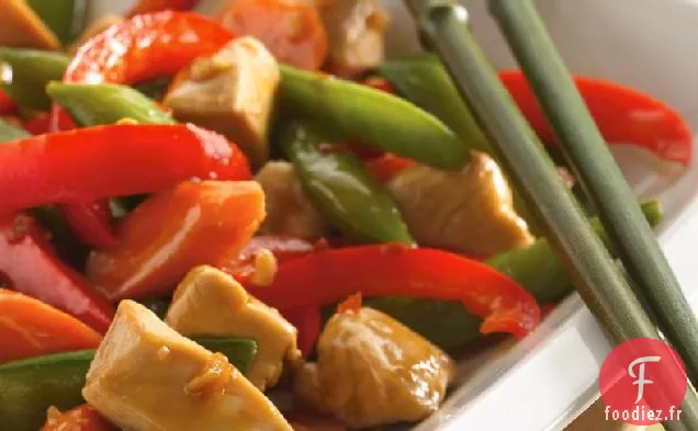 Sauté de Poulet Asiatique Sans Gluten