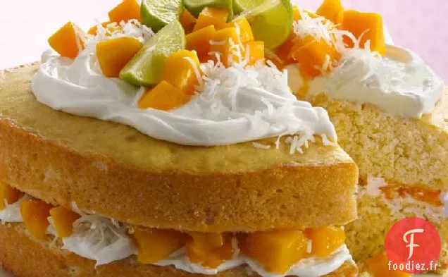 Gâteau à la Mangue