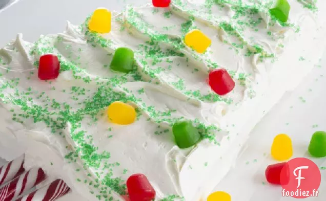 Gâteau d'Arbre de Noël