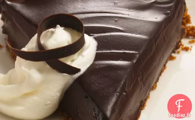 Tarte Crémeuse Au Chocolat Noir