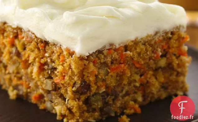 Gâteau aux Carottes (Farine Blanche de Blé Entier)