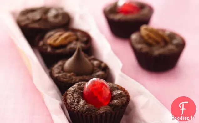 Mini-Tasses Triple-Chocolat (Quantité d'Échange de Biscuits)