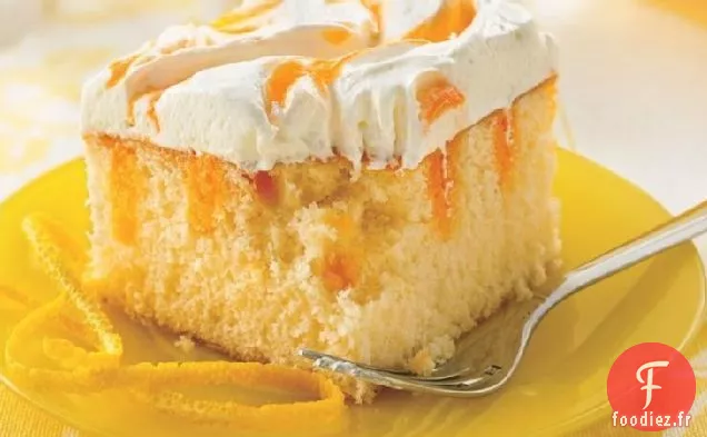 Gâteau Crémeux à l'Orange